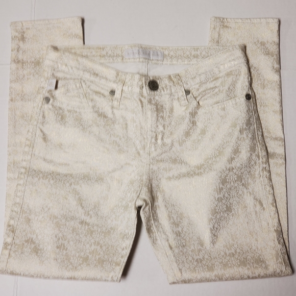 ROCK AND REPUBLIC HAMBURG SKINNY CROP JEANS 6 - Picture 3 of 9